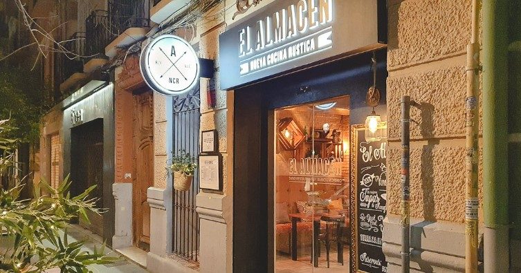 El Almacen - Klein, rustiek & vinttage, heerlijke moderne tapas in de wijk Ruzafa